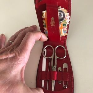 MARK CROSS Vintage Gold SEWING KIT